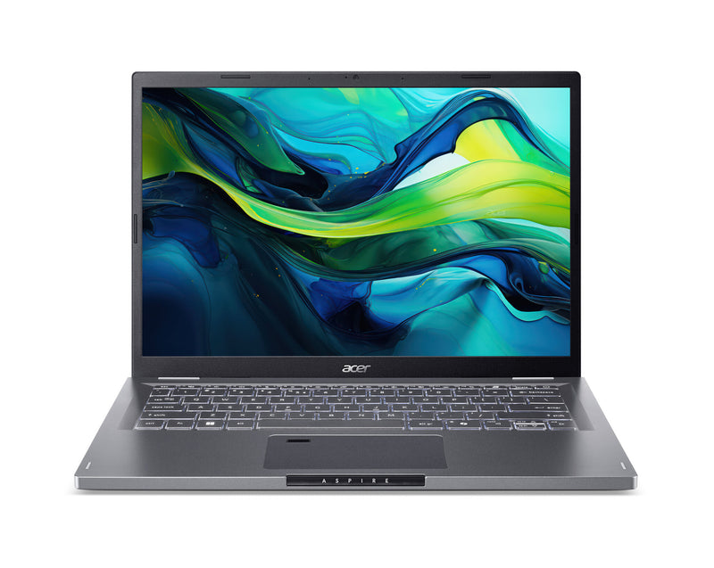 Acer A14-51M-54D9 Intel Core 5 120U Laptop 35.6 cm (14") WUXGA 16 GB LPDDR5-SDRAM 512 GB SSD Wi-Fi 6 (802.11ax) Windows 11 Home Black