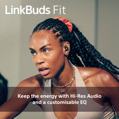Sony LinkBuds Fit WFLS910NB headphones/headset Wireless In-ear Calls/Music Bluetooth Black