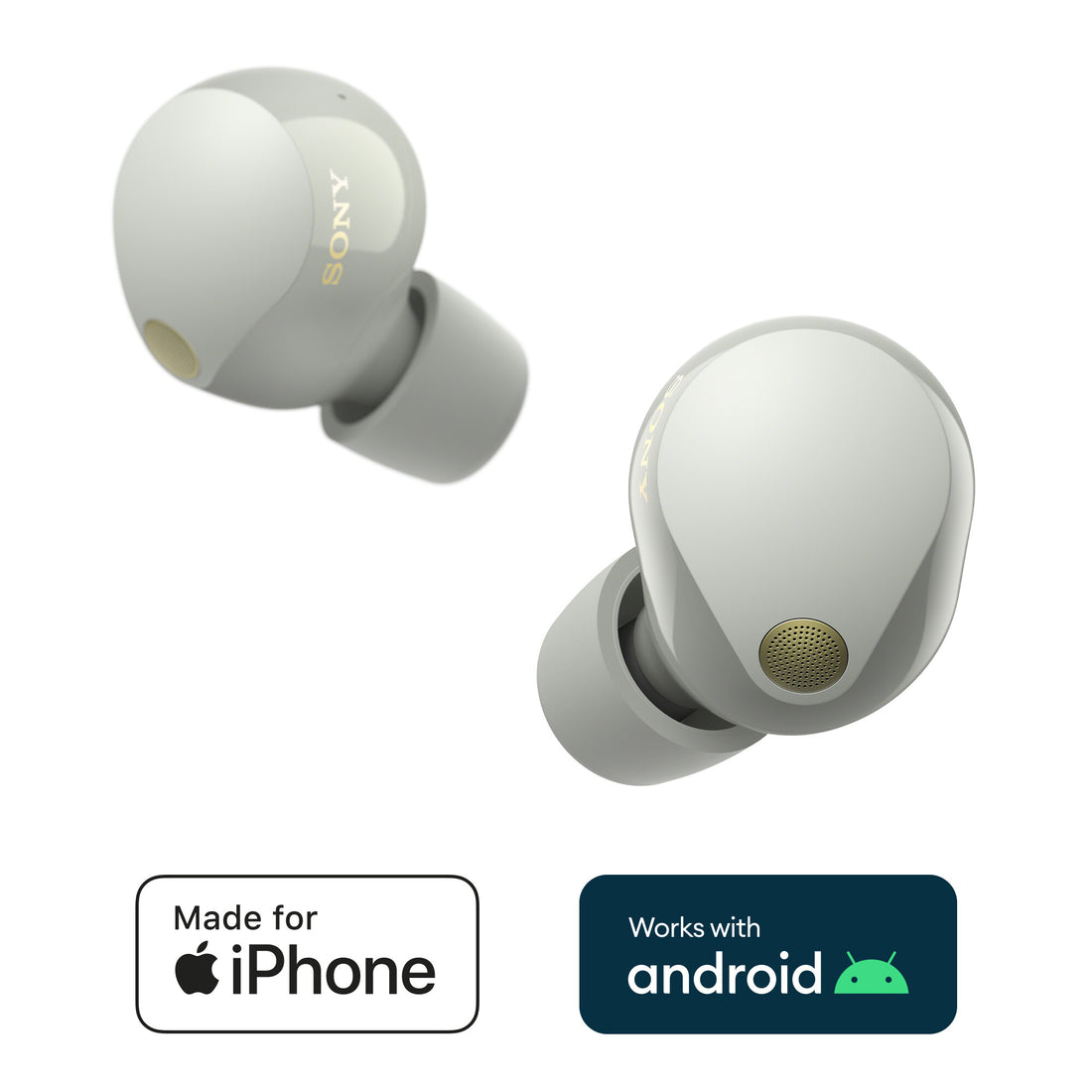 Sony WF-1000XM5 Headset Wireless In-ear Calls/Music Bluetooth Silver - image 2
