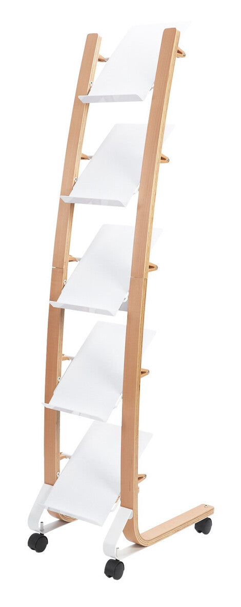 Alba Design mobile display 5 compartments A4 format