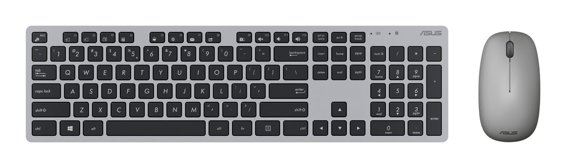 ASUS W5000 keyboard Mouse included Office RF Wireless QWERTY UK English Grey