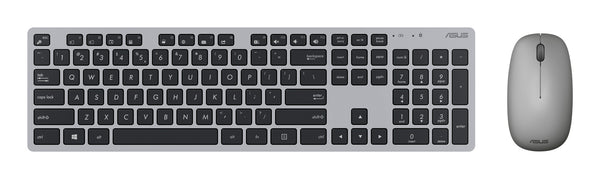 ASUS W5000 keyboard Mouse included Office RF Wireless QWERTY UK English Grey