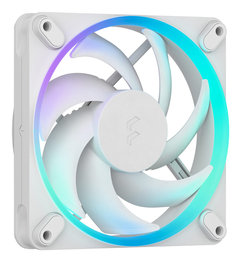 Fractal Design Momentum 12 ARGB 120mm PWM Case Fan, White