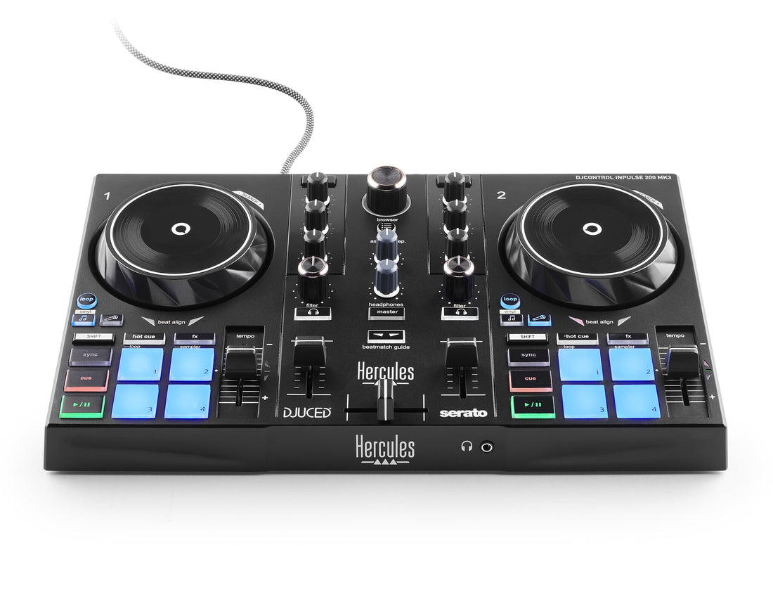 Hercules DJControl Inpulse 200 MK3 2 channels Black - image 4