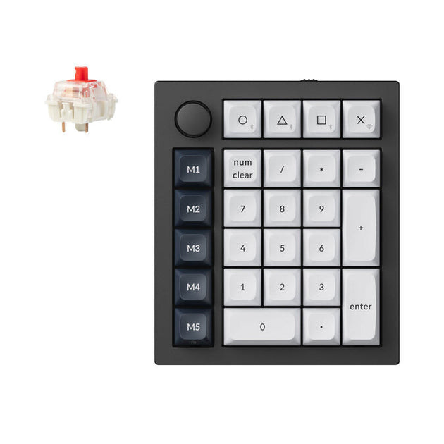 Keychron Q0 Max numeric keypad Universal Bluetooth/USB/RF Wireless Bla ...