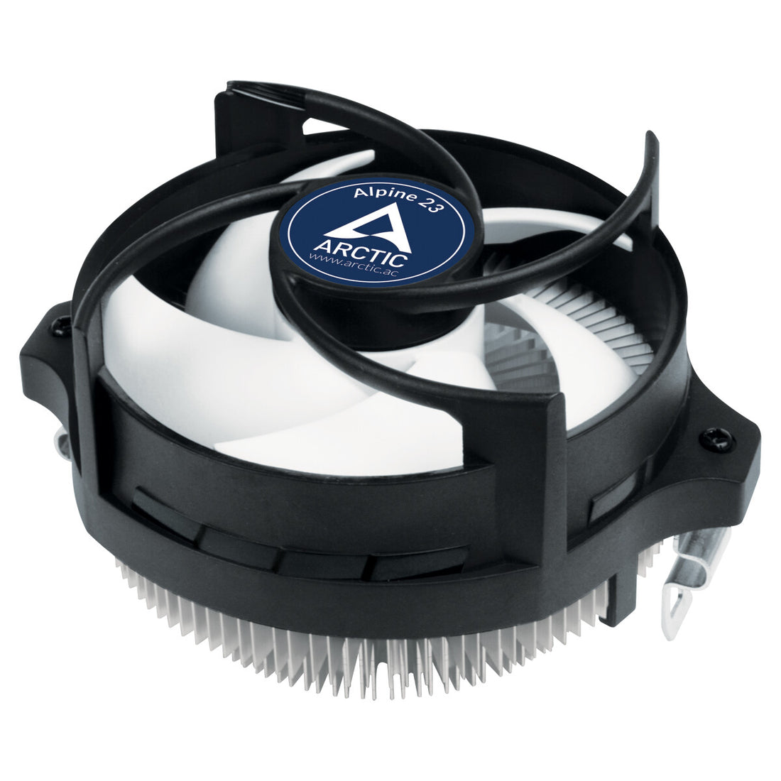 ARCTIC Alpine 23 - Compact AMD CPU-Cooler Processor Air cooler 9 cm Aluminium, Black