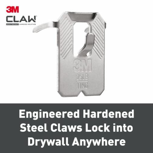 3M CLAW Plasterboard Picture Hanger 11 kg - image 7