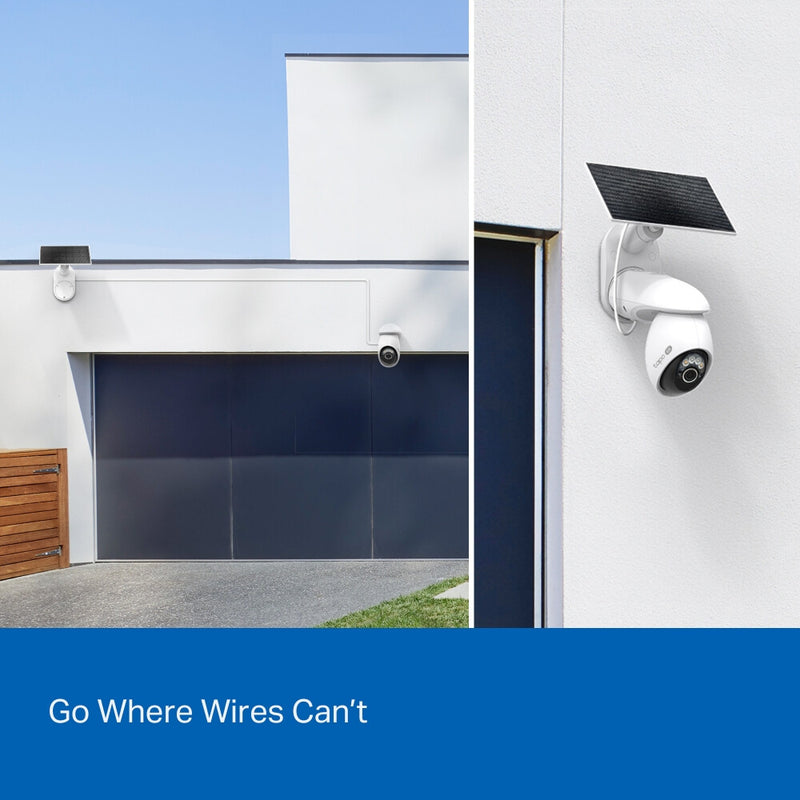 TP-Link Tapo Solar-Powered Pan/Tilt Security Camera Kit
