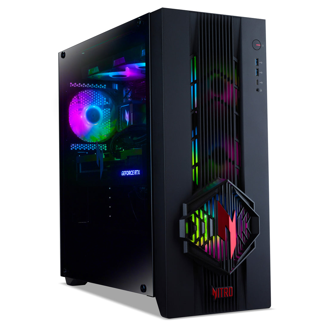 Acer NITRO 70 N70X3D-100 - AMD Ryzen 7 9800X3D CPU, RTX 5080 GPU, 32GB, 2TB SSD, Gaming Desktop - image 2