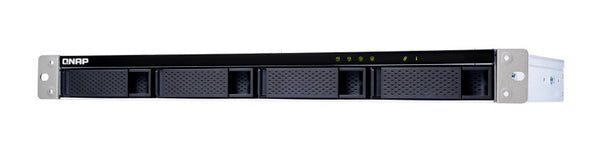 QNAP TL-R400S storage drive enclosure HDD/SSD enclosure Black, Grey 2.5/3.5"