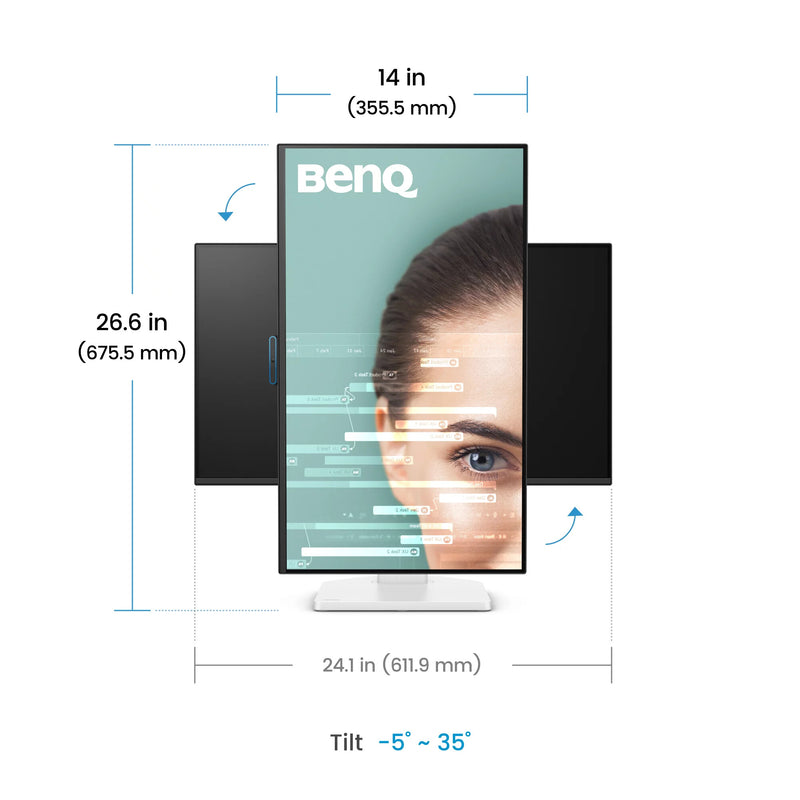 BenQ 27” 1080p FHD Eye-Care Home Office Monitor
