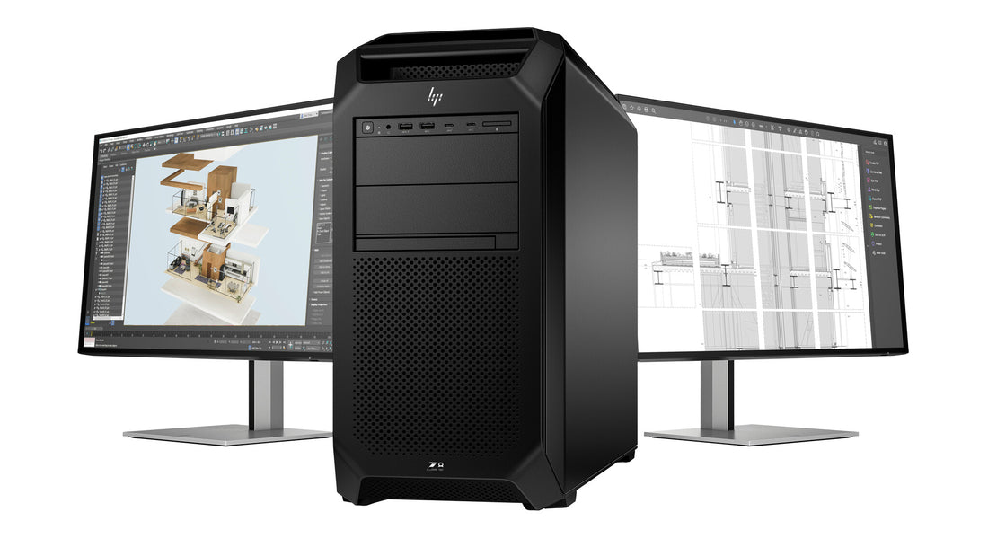 HP Z8 Fury G5 Wolf Pro Security Edition Intel Xeon w5 w5-3435X 64 GB DDR5-SDRAM 2 TB SSD NVIDIA RTX 6000 Ada Windows 11 Pro Tower Workstation AI Workstation Black