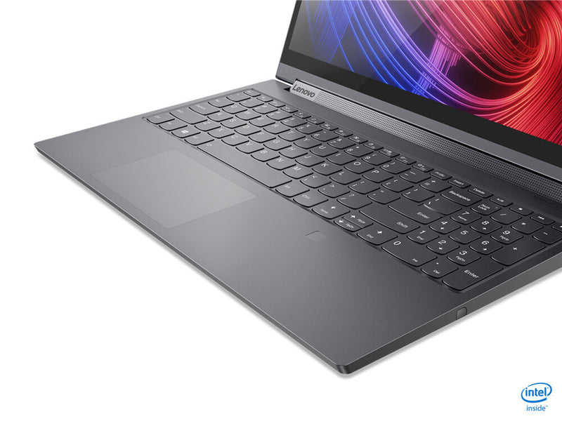 Lenovo Yoga 9 15IMH5 Intel® Core™ i9 i9-10980HK Hybrid (2-in-1) 39.6 cm (15.6") Touchscreen 4K Ultra HD 16 GB DDR4-SDRAM 1 TB SSD NVIDIA® GeForce® GTX 1650 Ti Wi-Fi 6 (802.11ax) Windows 10 Home Grey