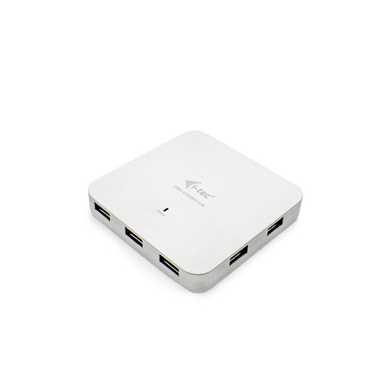 i-tec Metal USB-C Charging HUB 7x USB 3.0 + Power Delivery 60W