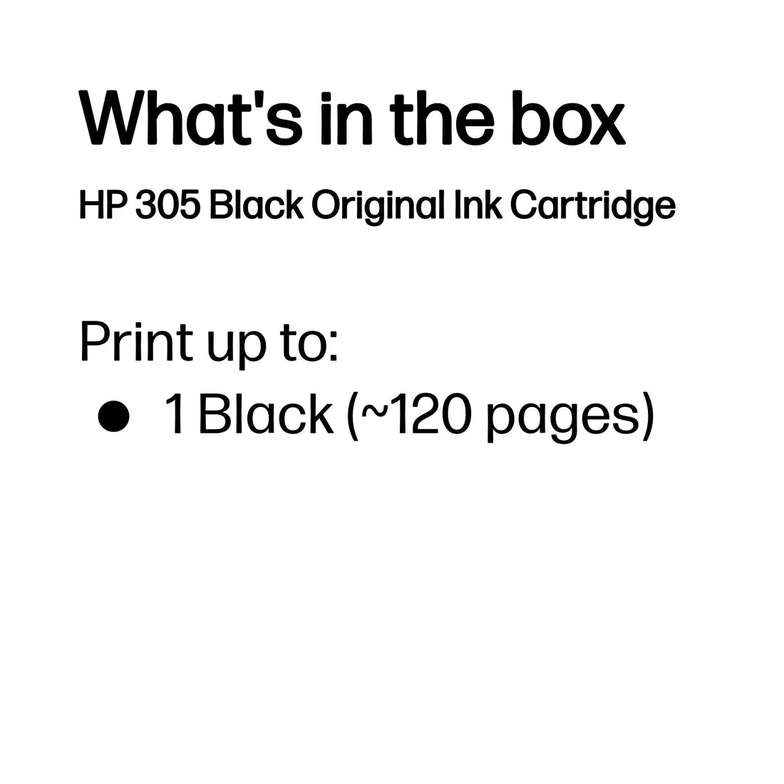 HP 305 Black Original Ink Cartridge - image 3