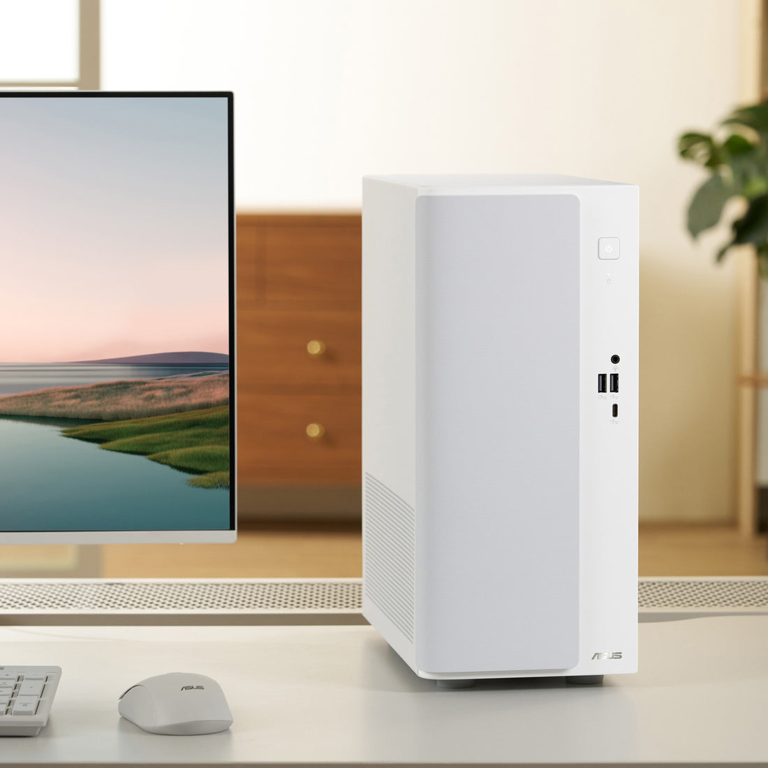 ASUS V500 Mini Tower V501MV-W521H34W Intel Core 5 210H 16 GB DDR5-SDRAM 512 GB SSD Windows 11 Home PC White - image 2