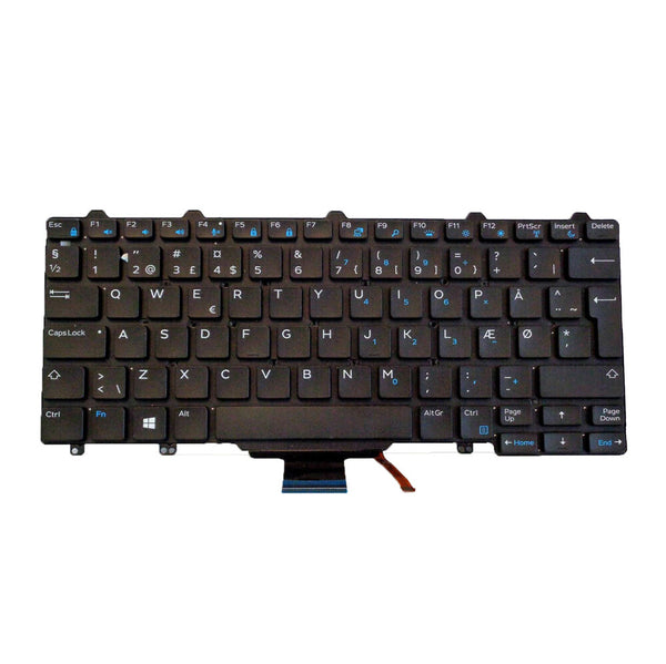 Origin Storage N/B KBD Latitude 5490 Danish Layout 83 Key Backlit DP