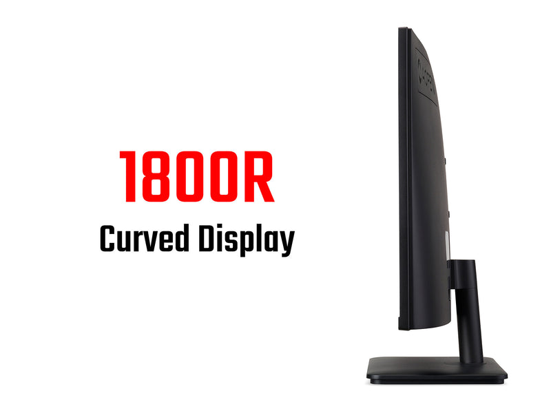 Acer AOpen 32HC5QRPbiipx 32 Inch Full HD Curved Monitor (VA Panel, FreeSync, 165 Hz, 5 ms, DP, HDMI, Black)