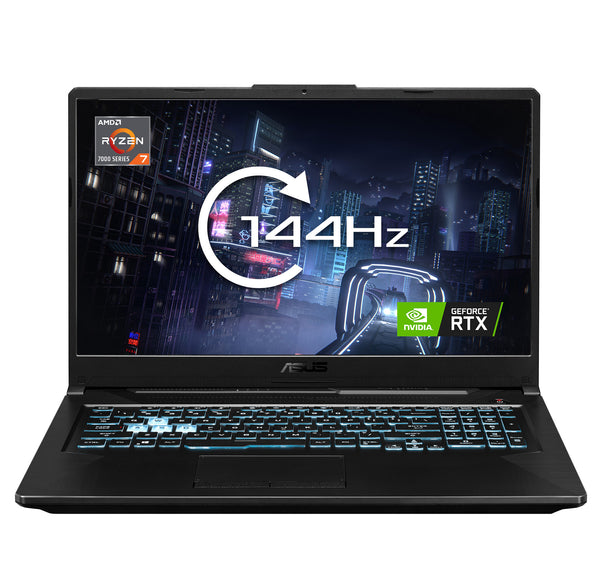 ASUS TUF Gaming A17 17.3" Gaming Laptop (90NR0JH5-M000K0) - AMD Ryzen 5 7535HS, 16GB RAM, 512GB SSD, NVIDIA GeForce RTX 2050, Windows 11 Home