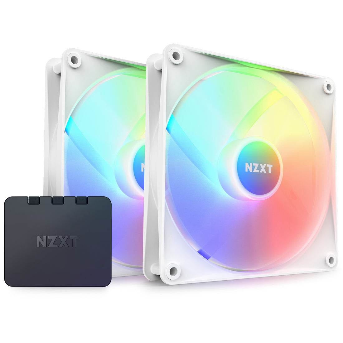 NZXT F140 RGB Core Computer case Fan 14 cm White 2