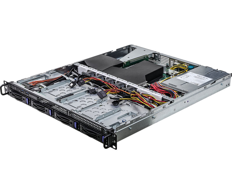Asrock 1U4LW-X570 RPSU server barebone Socket AM4 Rack (1U)