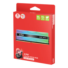 XPG LANCER RGB DDR5 memory module 32 GB 2 x 16 GB 6000 MHz ECC