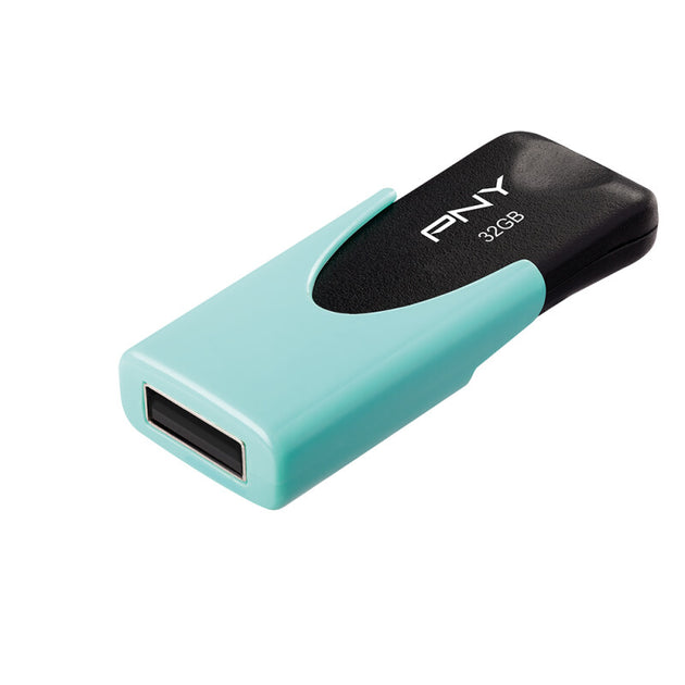 PNY 32GB Attaché 4 USB flash drive USB Type-A 2.0 Turquoise | Back to ...