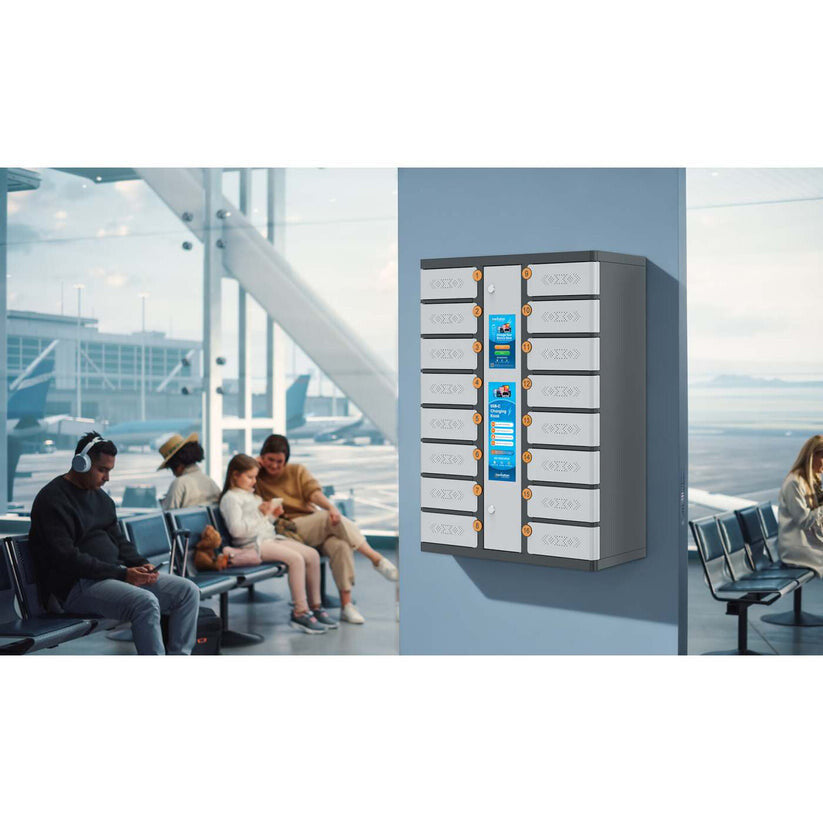 Manhattan Kiosk iPad 11"/Phone Charging Cabinet USB-C 30W 16-bay (individual compartment - PIN locked) - image 4