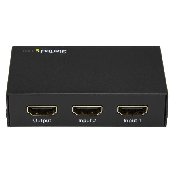 StarTech.com 2-Port HDMI Switch - 4K 60Hz