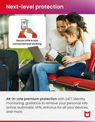 McAfee McAfee+ Premium - Family (Unlimited Devices) - 1 Year - Digital Download