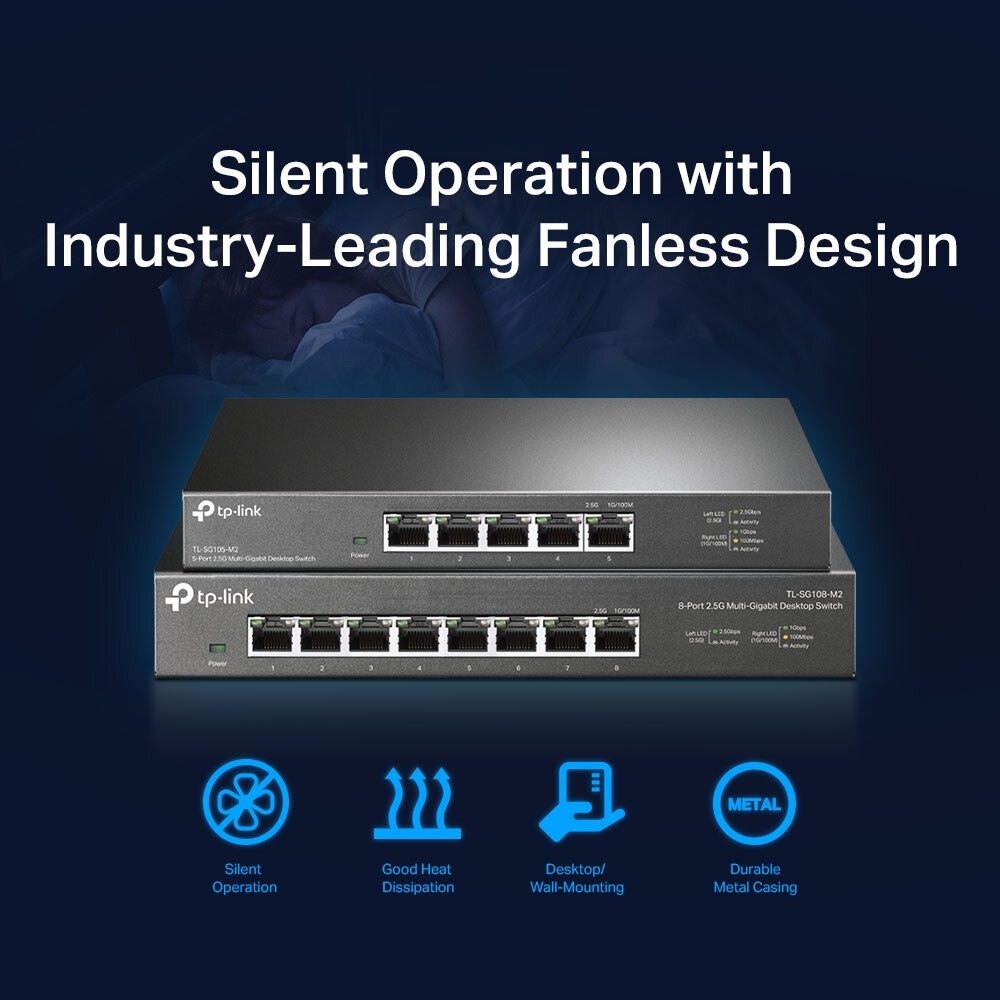 TP-Link 8-Port 2.5G Desktop Switch - image 6