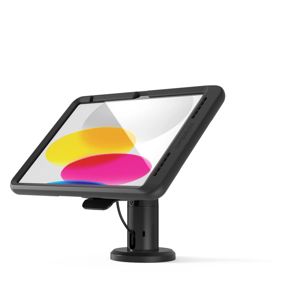 Compulocks iPad 10th-11th (A16) Gen, Mount with Cable-free Charging Tilting Stand 4" - Black - image 8