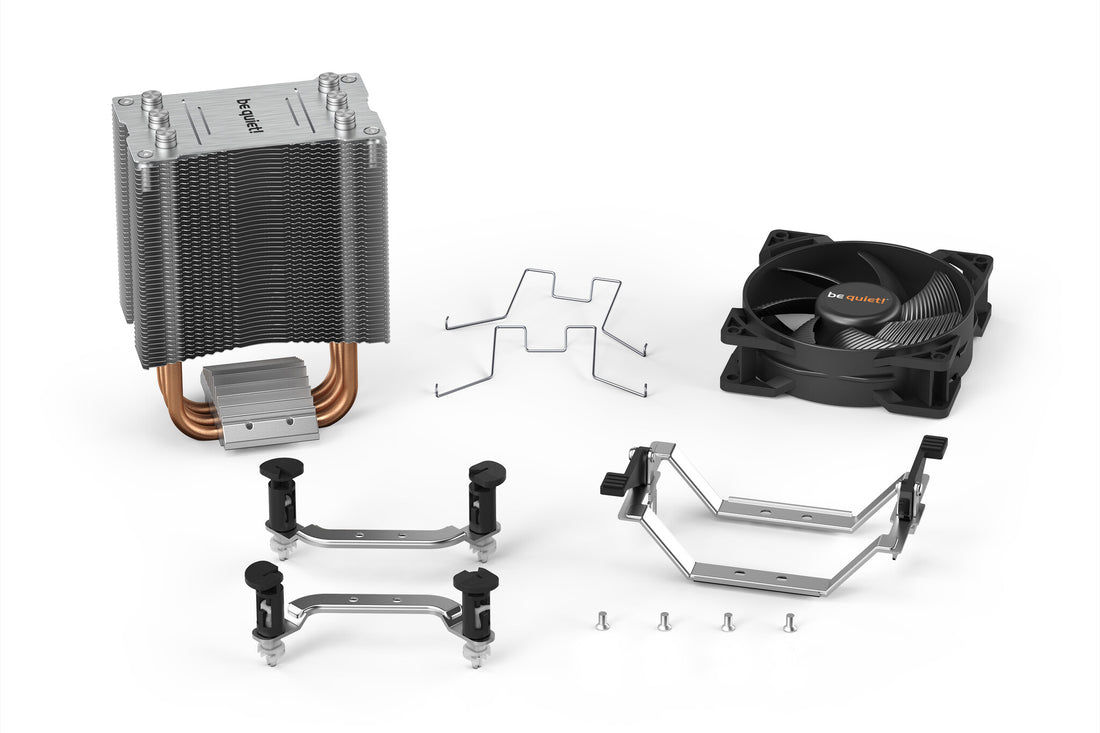be quiet! PURE ROCK SLIM 2 Processor Air cooler 9.2 cm Silver - image 6