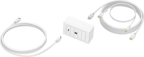 Vision TC3-PK3M socket-outlet HDMI + USB Type-B White