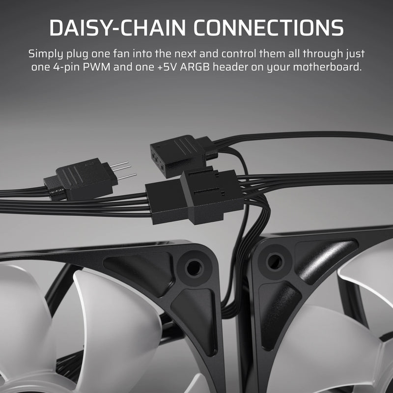 Corsair RS120 ARGB Computer case Fan 12 cm White 1 pc(s)