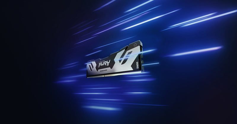 Kingston Technology FURY 32GB 7600MT/s DDR5 CL38 DIMM (Kit of 2) Renegade Silver XMP