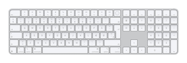 Apple Magic keyboard Universal USB + Bluetooth QWERTY Danish White