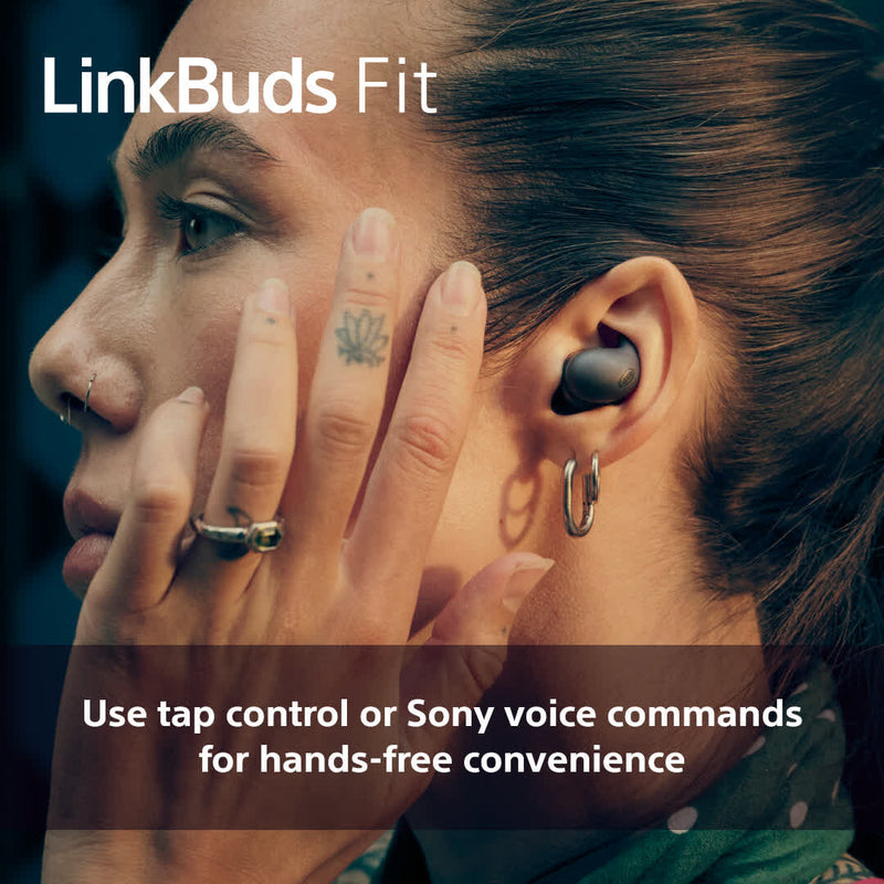 Sony LinkBuds Fit WFLS910NB headphones/headset Wireless In-ear Calls/Music Bluetooth Black