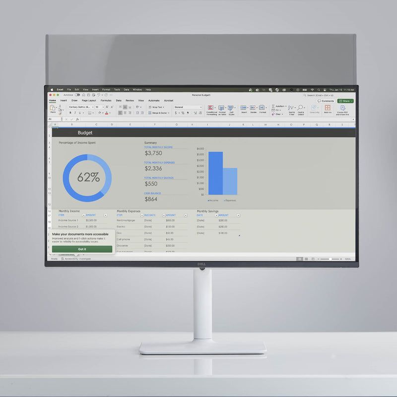 StarTech.com Magnetic Monitor Privacy Screen for 21.5