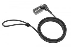 Compulocks T-bar Security Combination Cable Lock Black