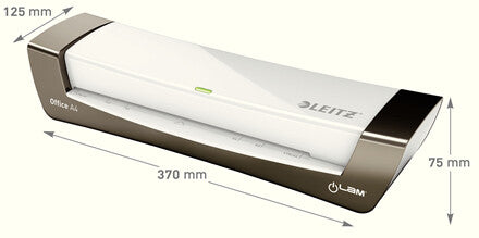 Leitz iLAM Laminator Office A4 Hot laminator 400 mm/min Silver, White - image 3