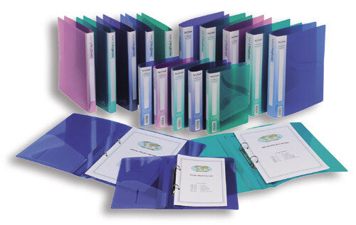 Snopake 10108 ring binder A5 Transparent