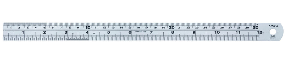 Linex SL 30 Desk ruler 342 mm Stainless steel