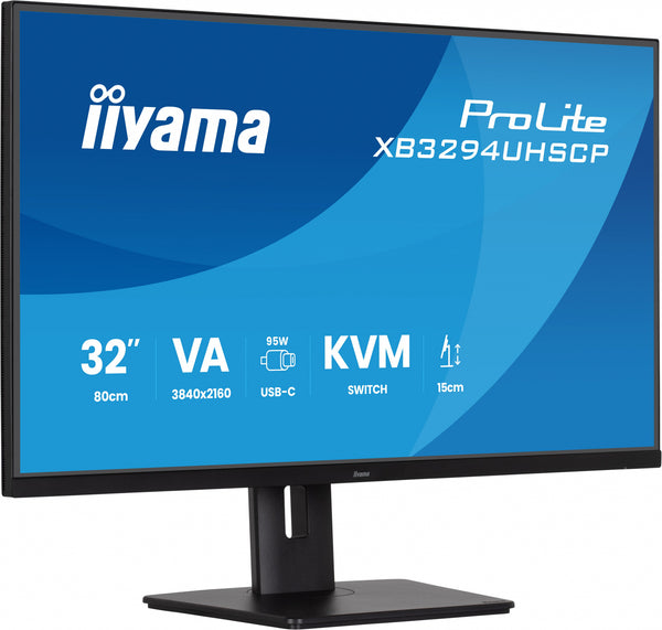 iiyama ProLite 31.5" 4K UHD Monitor (XB3294UHSCP-B1)