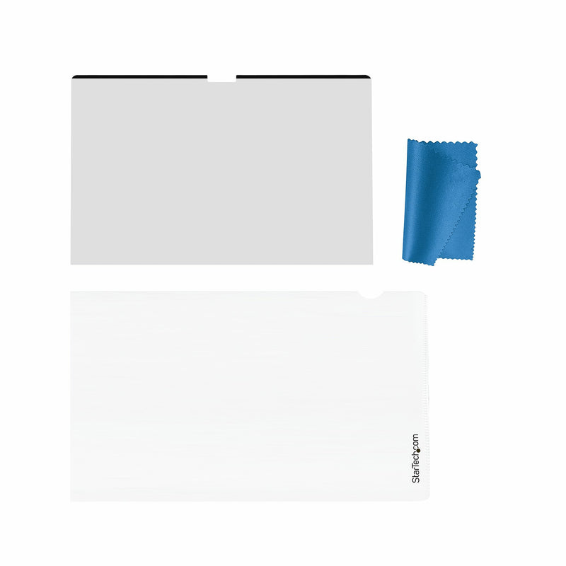 StarTech.com 15.6-inch 16:10 Flip-Up Privacy Screen with Touch, Anti-Glare Blue Light Filter, Laptop Monitor Screen Protector, +/- 30 Deg. View Angle