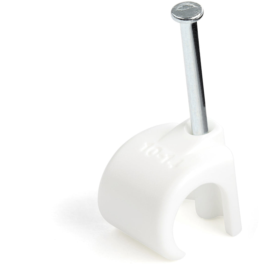 StarTech.com 100 Pack Extra Large Cable Clips with Nail - Reusable - Nail-in Clamps - Wire Holding Clips