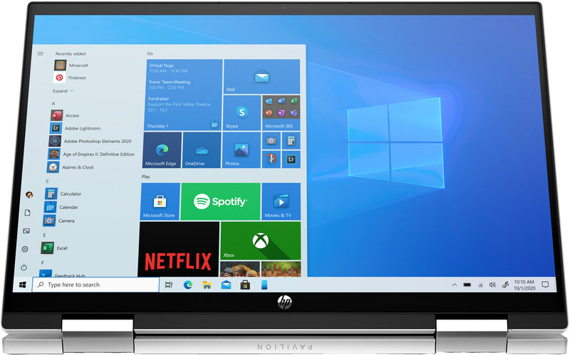 HP Pavilion x360 14-dy0015na Intel® Core™ i3 i3-1125G4 Hybrid (2-in-1) 35.6 cm (14") Touchscreen Full HD 8 GB DDR4-SDRAM 256 GB SSD Wi-Fi 5 (802.11ac) Windows 11 Home Silver