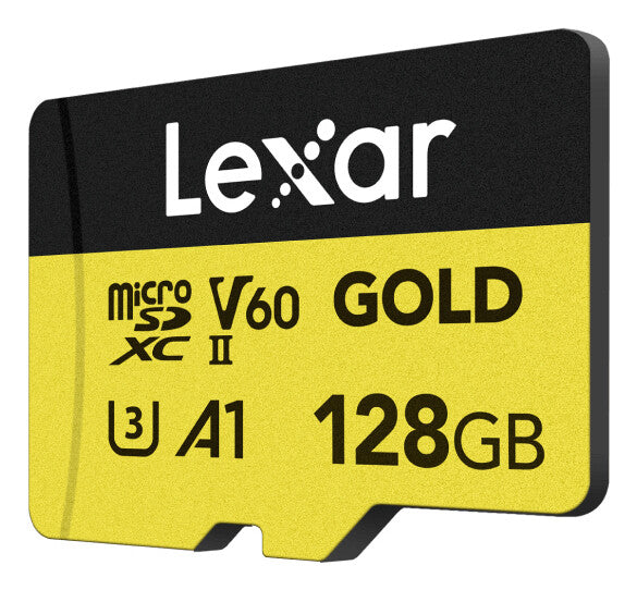 Lexar Professional GOLD 128 GB MicroSDXC UHS-II