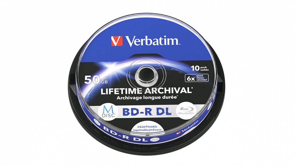 Verbatim MDISC BD-R DL 50 GB 10