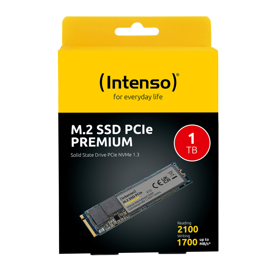 Intenso Premium 1 TB M.2 PCI Express 3.0 NVMe 3D NAND